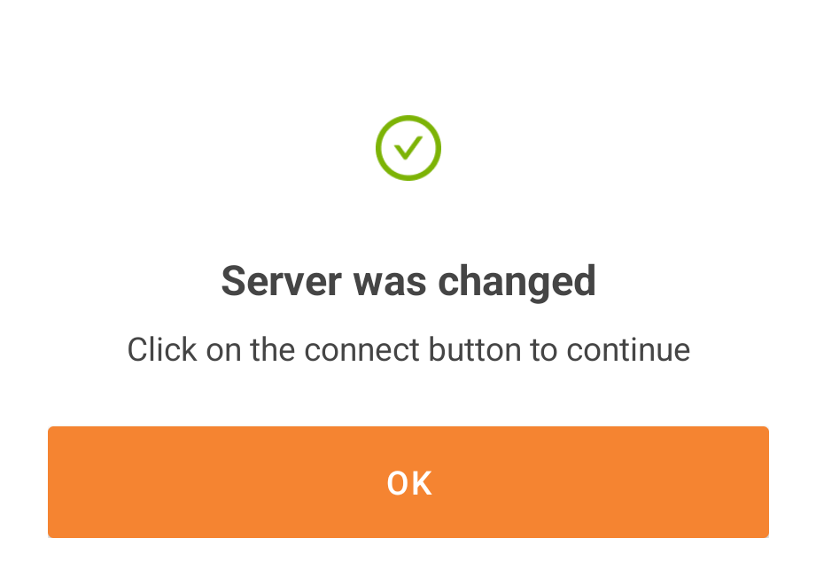 serverchanged