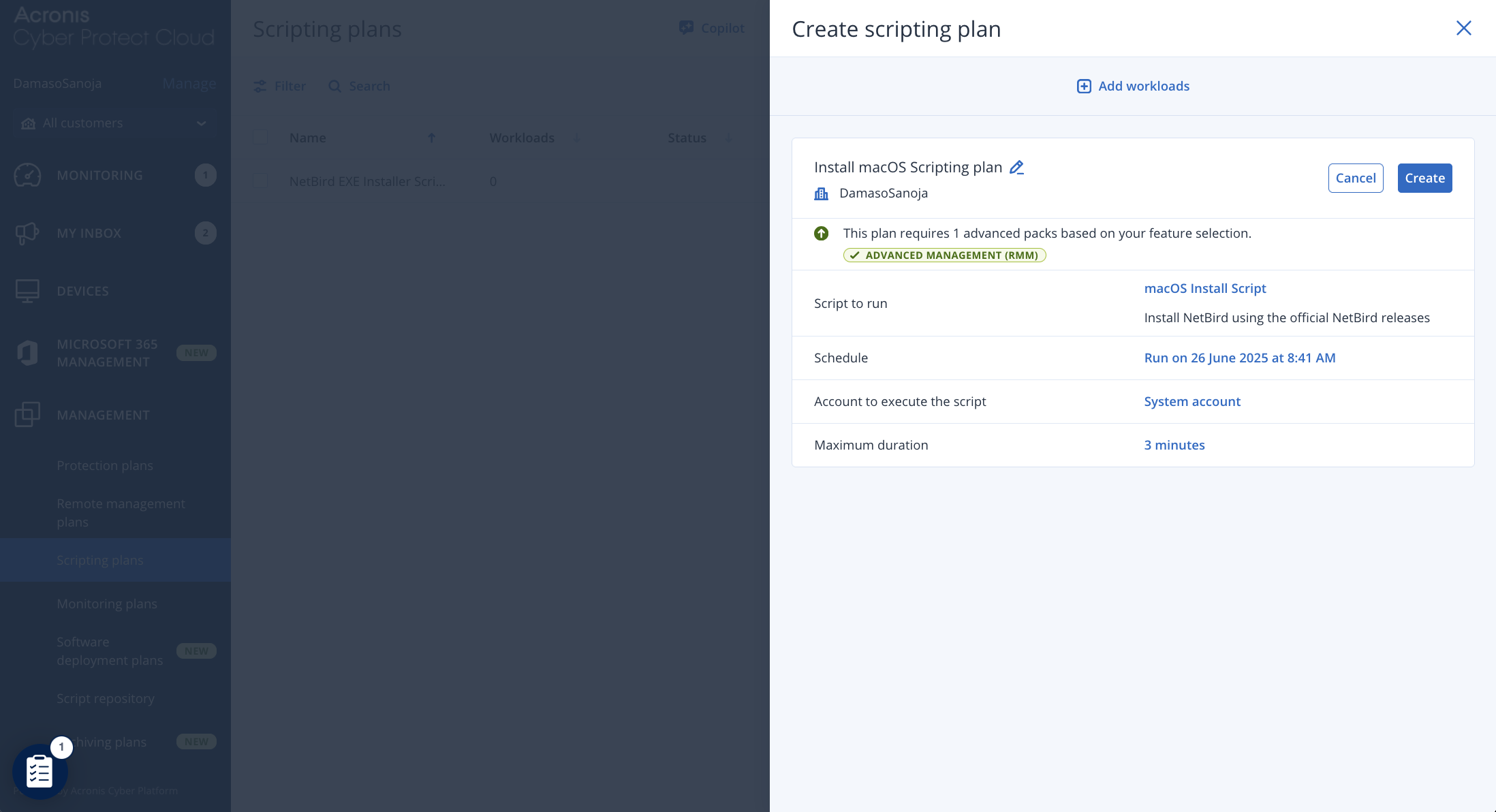 Quick Run NetBird Bash Script script