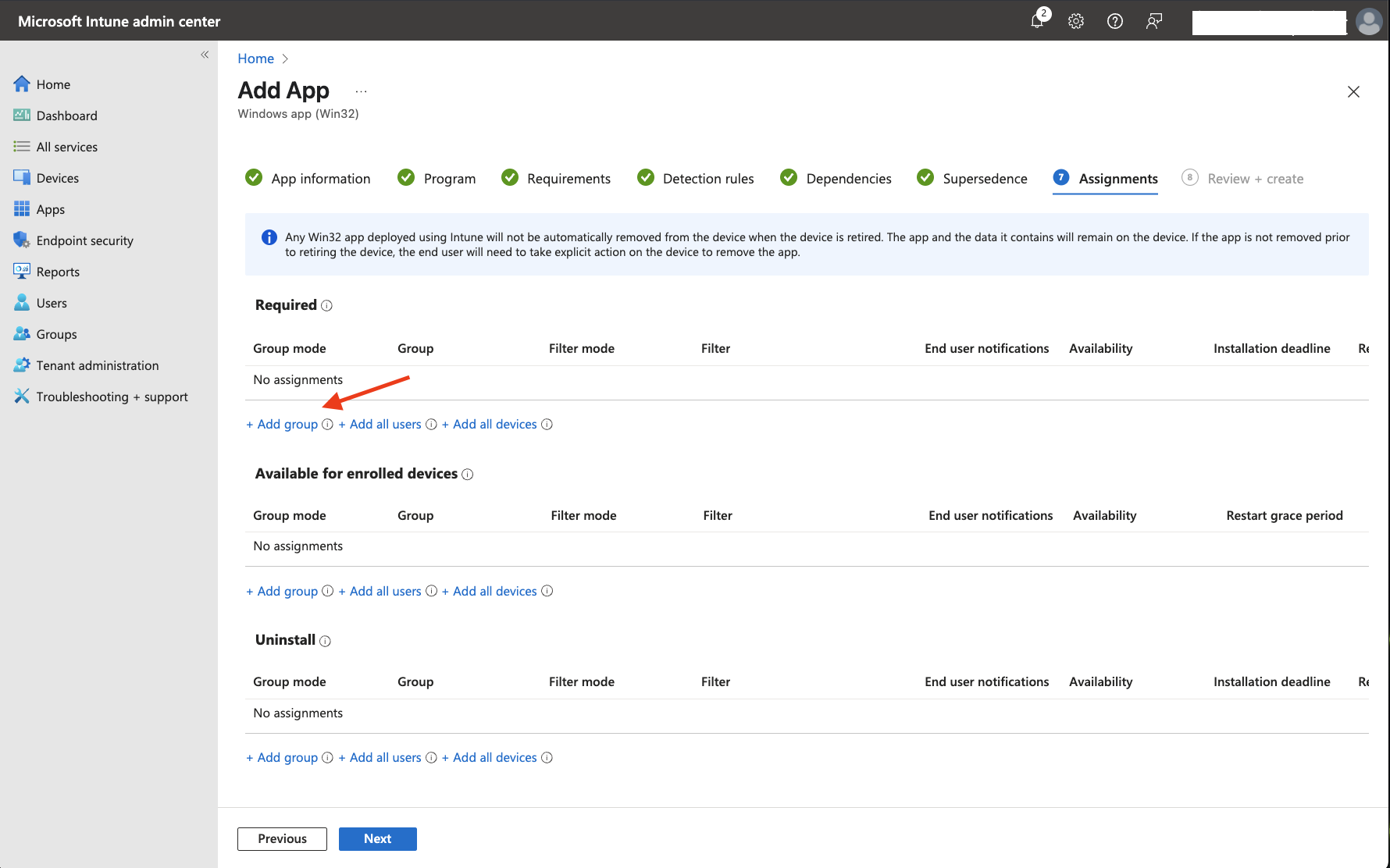 Add Groups to NetBird App