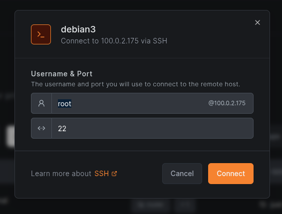 ssh-credentials-modal