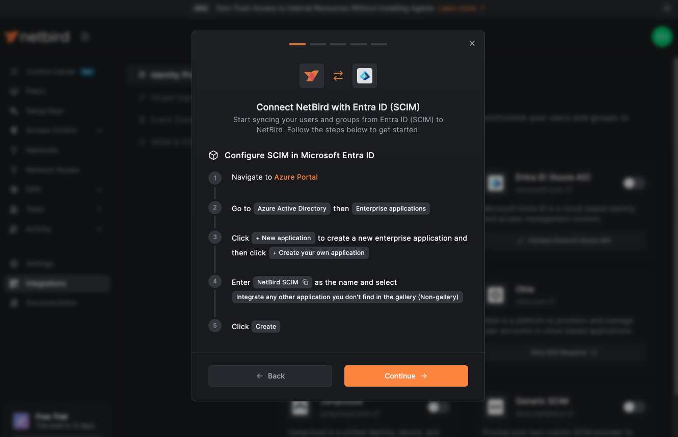 Microsoft Entra ID SCIM Configuration Setup